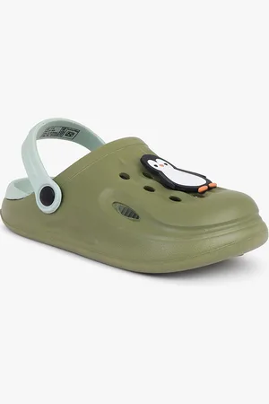 Superminis Kids Penguin Design Clogs