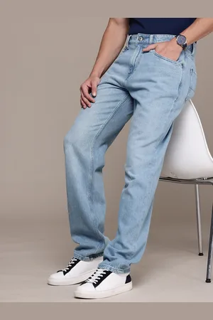 Nautica Men Pure Cotton Relaxed Fit Light Fade Jeans