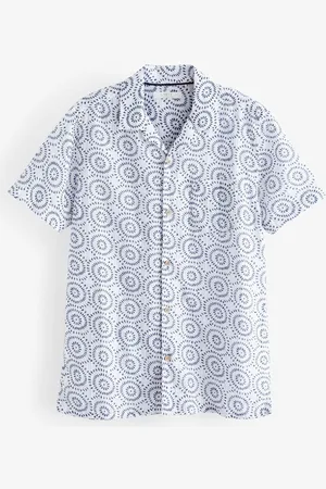 Next Boys Geometric Circles Printed Casual Shirt