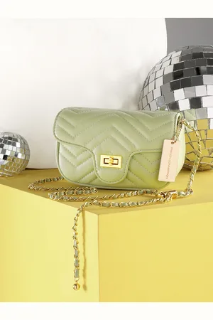 French Connection Quilted Design Sling Bag