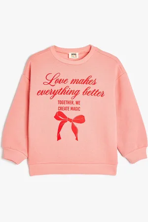 Koton Girls Printed Sweatshirt