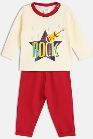 MINI KLUB Boys Printed T-shirt with Trousers