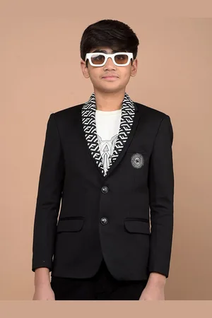 Crimsoune Club Boys Single-Breasted Regular Fit Casual Blazer