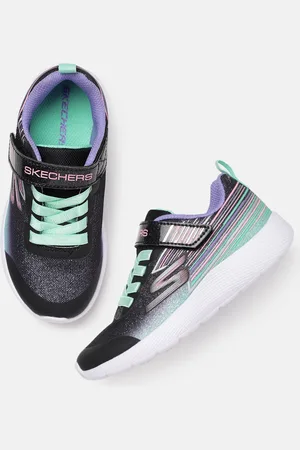 Skechers Girls DYNA-LITE SHIMMER STREAKS Sneakers