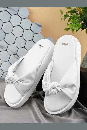 Styli Women Chunky Flat Wedges