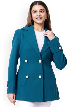 Club York Women Single Breasted Overcoat