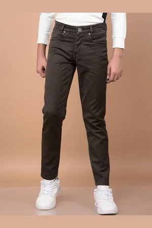 Crimsoune Club Boys Slim Fit Heavy Fade Stretchable Jeans