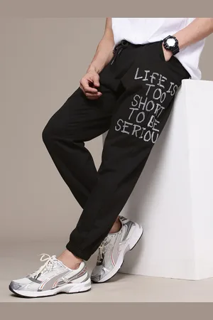 WROGN Men Printed Oversized Fit Joggers