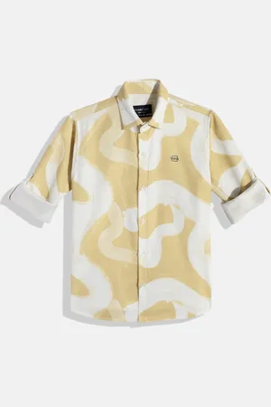 CHARCHIT Boys Comfort Abstract Printed Casual Shirt
