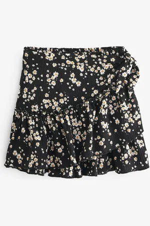 Next Girls Wrap Ditsy Floral Skirt
