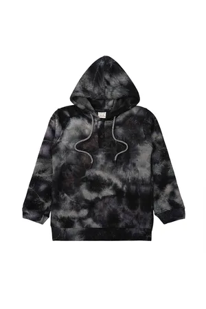 CAVIO Boys Printed Hooded Cotton Sweatshirt