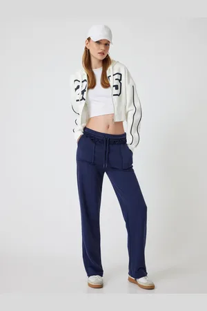 Koton Women Typography Printed Front-Open Sweatshirt