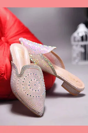 JM Looks Women Embellished Mules