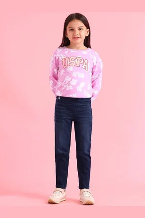 Ralph Lauren Girls Cotton Justin Skinny Fit Jeans