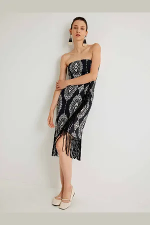 Koton Women Ethnic Motifs Printed Sheath Dress