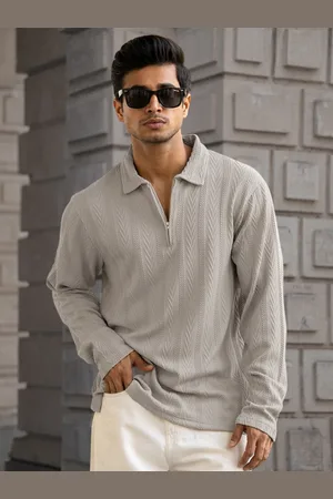 Powerlook Men Polo Collar T-shirt