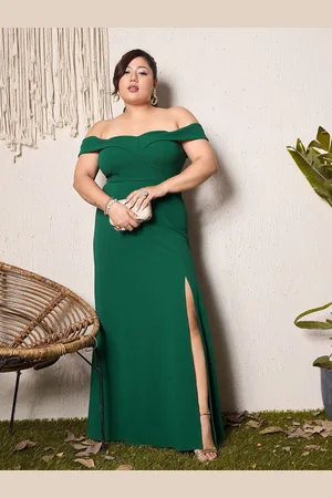 Berrylush Women Plus Size A-Line Maxi Dress