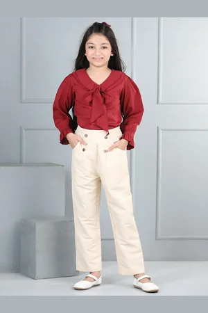 Cutiekins Girls Top with Trousers