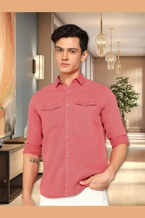 Kuons Avenue Men Smart Slim Fit Opaque Casual Shirt