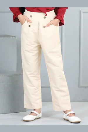 Cutiekins Girls Mid-Rise Regular Fit Trousers