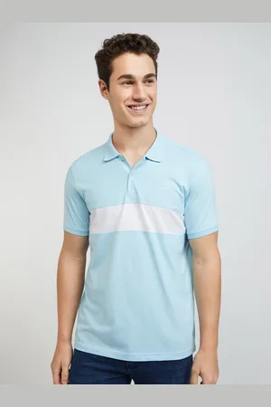Park Avenue Cotton Rich Striped Polo Collar Slim Fit T-shirt