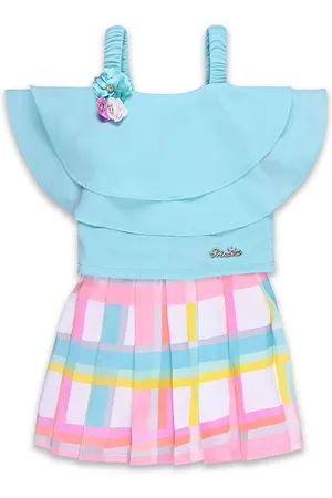Wish Karo Girls Top with Skirt
