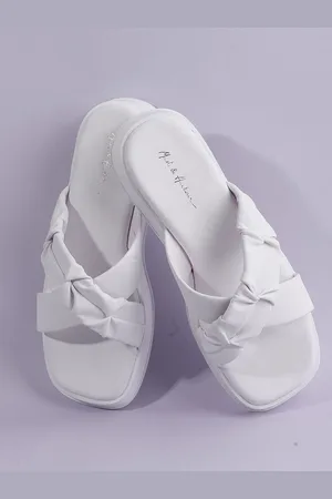 Mast & Harbour Women Open Toe Flats
