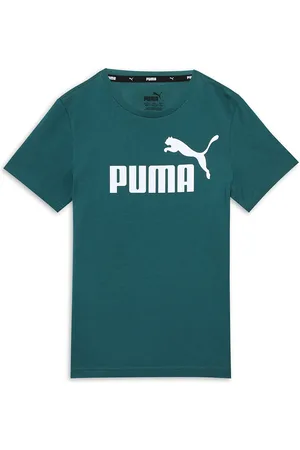PUMA Kids Boys Printed Pure Cotton T-Shirt