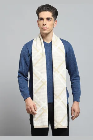 Monte Carlo Men Merino Wool Mufflers