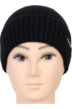 Bonjour Men Solid Woollen Beanie