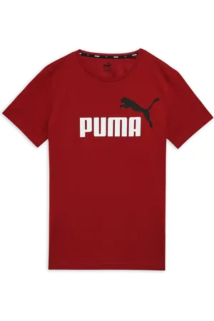 PUMA Kids Boys Printed Pure Cotton T-Shirt