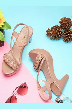 MEHNAM Women Open Toe Block Heel Sandals