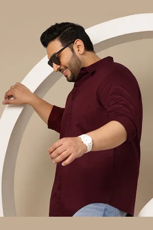 Sztori Men Plus Size Premium Casual Shirt