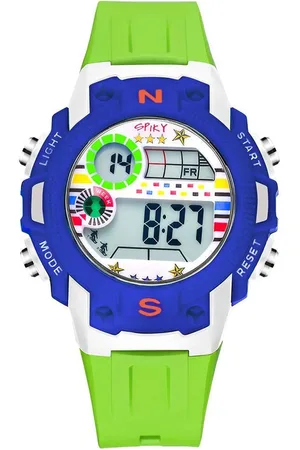 Spiky Kids Straps Digital Automatic Watch SPKEVA20_C3_GRN