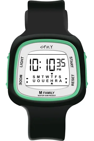 Spiky Kids Multi Functional Digital Automatic Watch SPKEVA16_C6_BLK