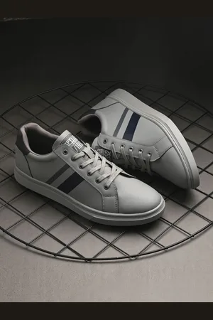 SPYKAR Men PU Lace Up Sneakers