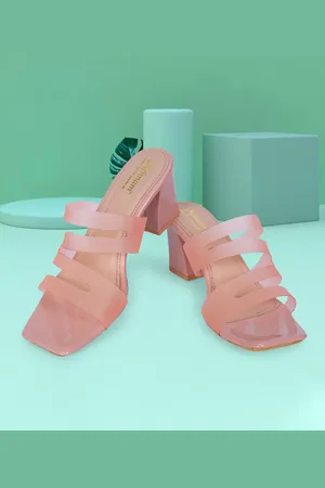 MEHNAM Women Open Toe Block Sandals