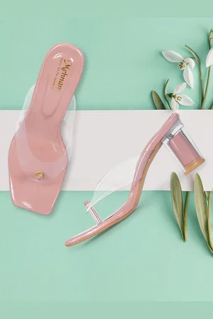 MEHNAM Women Open Toe Block Heel Sandals