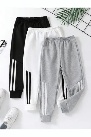 Googo Gaaga Boys Pack Of 3 Mid-Rise Joggers