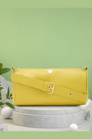 Caprese Women Ava Solid Bowling Sling Bag
