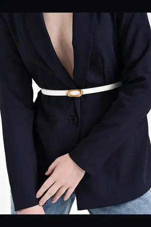 Kazo Women Push Pin Slim Belt