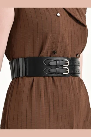 Kazo Women Solid Elasticated Belt