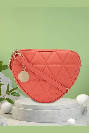 Caprese Women Solid Structured Sling Bag