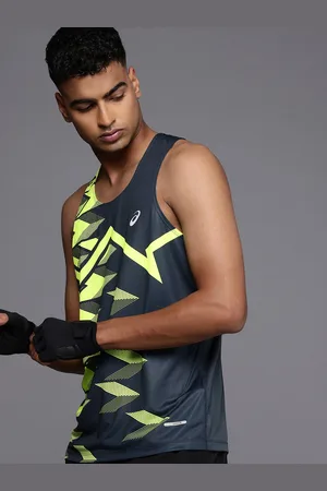Asics Geometric Printed Running T-shirt