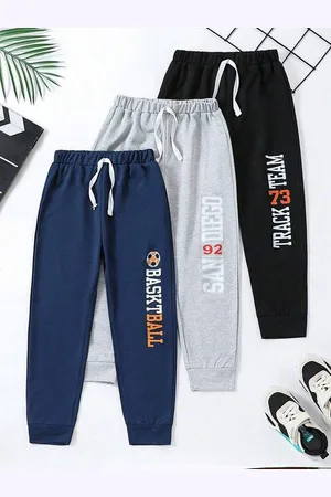 Googo Gaaga Boys Pack Of 3 Mid-Rise Joggers