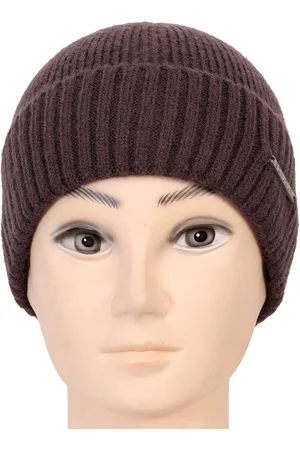 Bonjour Men Solid Woollen Beanie