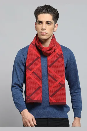 Monte Carlo Men Merino Wool Mufflers