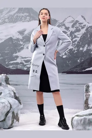 KOTTY Women Single-Breasted Overcoat