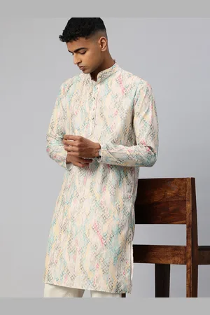Majestic Floral Printed Straight Kurta