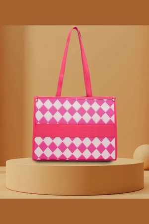 Caprese Women Geometric Printed Structured Shoulder Bag